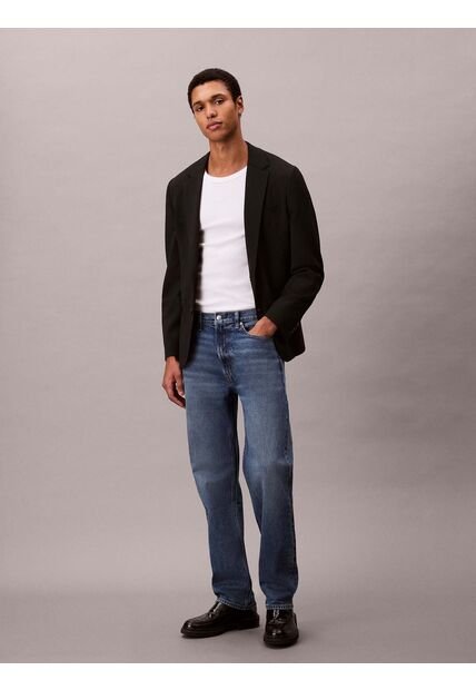 Jeans Azul Standard Straight Tinte Calvin Klein