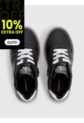 Tenis Bajas Para Niño Negro Calvin Klein Calvin Klein