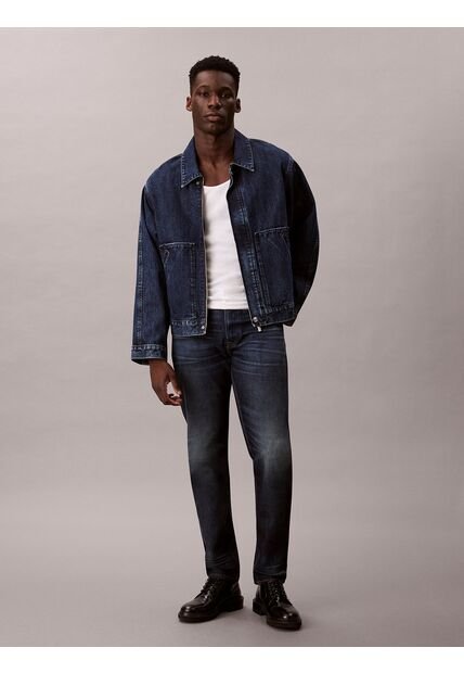 Jeans Azul Oscuro Slim Tapered Térmico Calvin Klein