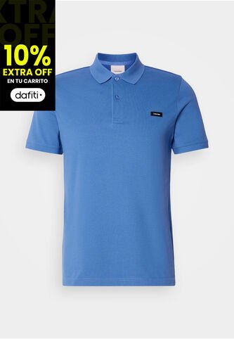Polo Azul Elástico Grindle Calvin Klein Calvin Klein