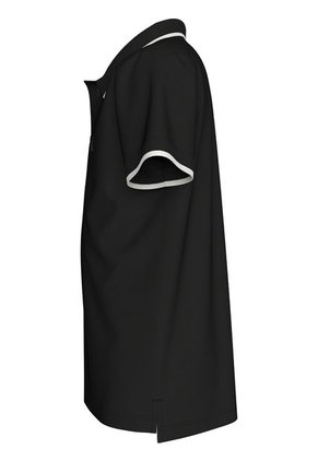 Polo Negro Con Detalle En Bordes Para Niño Calvin Klein