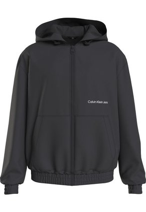 Chaqueta Negra Con Cierre Para Hombre Calvin Klein
