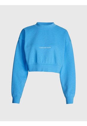 Saco Cropped Mujer Azul Calvin Klein