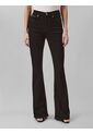 Jeans Negro De Corte Acampanado Con Talle Alto Calvin Klein de Calvin Klein
