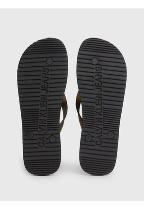 Sandalias Negro De Playa Con Monologo Calvin Klein