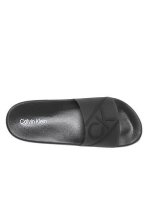 Sandalias Con Logo Hombre Negro Hombre  Calvin Klein