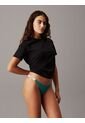 Tanga Celeste De Encaje - Modern Logo With Lace Calvin Klein de Calvin Klein