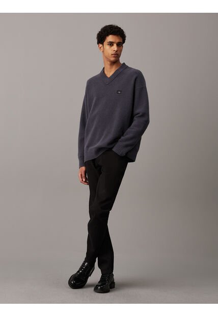 Jeans Negro De Corte Slim Straight Calvin Klein