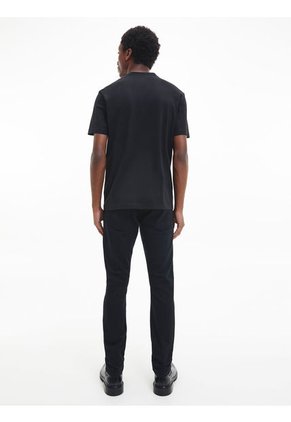 Camiseta Con Logo Hombre Negro Hombre Negro Calvin Klein