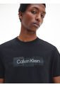 Camiseta Con Logo Hombre Negro Hombre Negro Calvin Klein de Calvin Klein