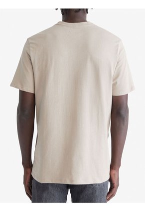 Camiseta Con Logo Hombre Verde Hombre Verde Calvin Klein