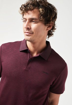 Polo Vinotinto Calvin Klein