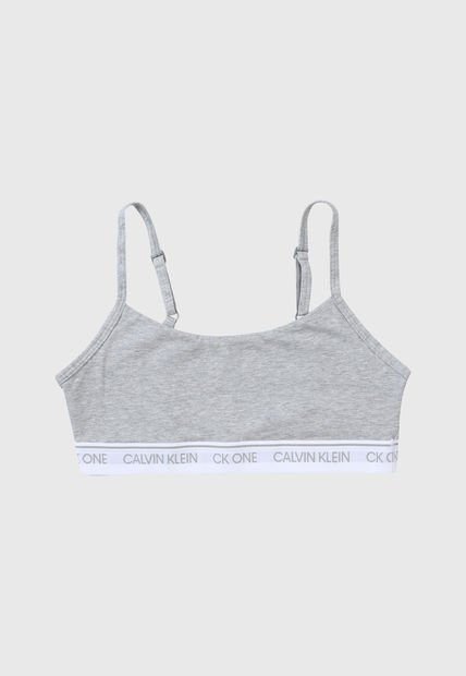 Top Gris-Blanco Calvin Klein