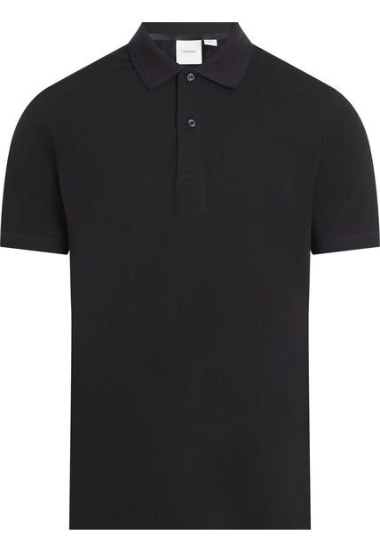 Polo Negro Pique Slim Thermo Tech Calvin Klein