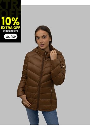 Rompe Gris Viento Acolchado Plegable Calvin Klein