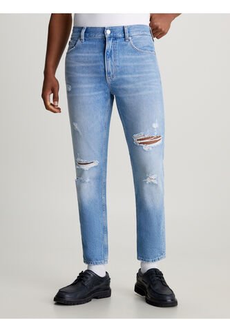 Dad Jeans Con Rotos Calvin Klein Calvin Klein