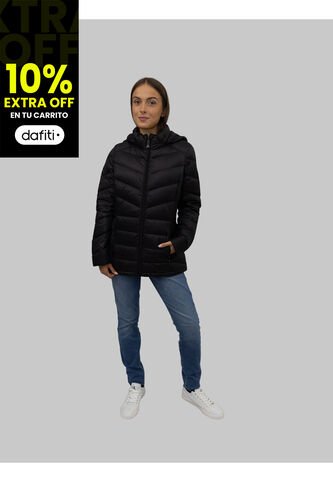 Rompe Negro Viento Acolchado Plegable Calvin Klein Calvin Klein