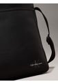 Bolso Negro Reporter Suave Con Monograma Calvin Klein de Calvin Klein