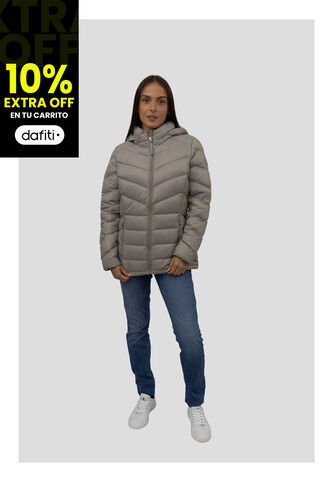Rompe Beige Viento Acolchado Plegable Calvin Klein Calvin Klein