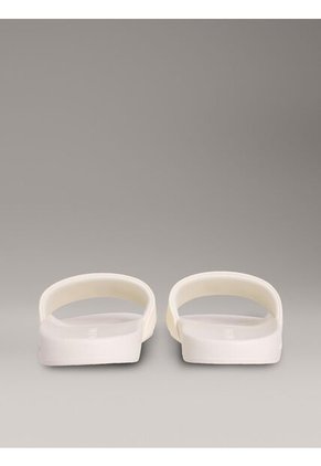 Sandalias Beige Con Monograma En Relieve Calvin Klein