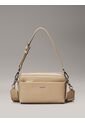 Bolso Beige Cruzado Convertible Calvin Klein de Calvin Klein