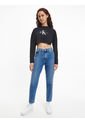 Camiseta Corta De Manga Larga Con Logo Mujer Negro Mujer Negro Calvin Klein de Calvin Klein
