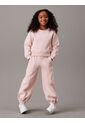 Pantalón Rosado De Chándal De Felpa Holgado Calvin Klein de Calvin Klein