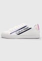 Tenis Lifestyle Blanco-Azul-Tornasol Calvin Klein Ess Vulcanized Lace Up de Calvin Klein