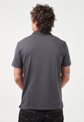 Polo Gris-Negro Calvin Klein