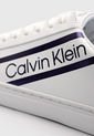 Tenis Lifestyle Blanco-Azul-Tornasol Calvin Klein Ess Vulcanized Lace Up de Calvin Klein