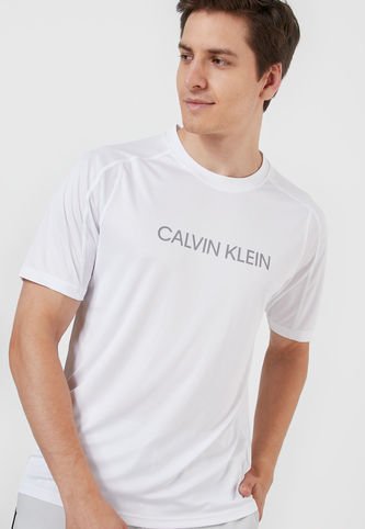 Calvin Klein - Camiseta Blanco-Gris Calvin Klein | Knasta Colombia