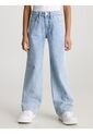 High Celeste Niña Rise Wide Leg Jeans Calvin Klein de Calvin Klein