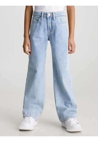 High Celeste Niña Rise Wide Leg Jeans Calvin Klein Calvin Klein