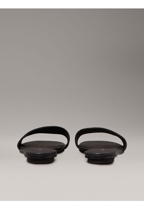 Sandalias Negro De Jacquard Con Logo Calvin Klein
