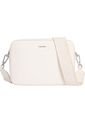 Bolso Beige Cruzado Small Ck Must Calvin Klein de Calvin Klein