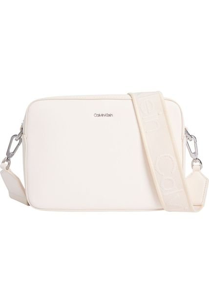 Bolso Beige Cruzado Small Ck Must Calvin Klein
