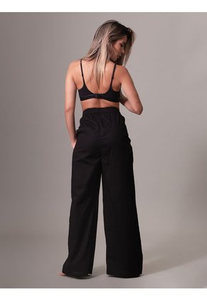 Top Negro - Tonal Logo Para Mujer Calvin Klein