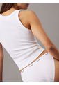 Pantys Blanco Clásicas - Cotton Strech Rib Calvin Klein de Calvin Klein