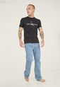 Camiseta Negro-Blanco Calvin Klein de Calvin Klein