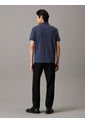 Polo Azul Slim De Algodón Para Hombre Calvin Klein de Calvin Klein