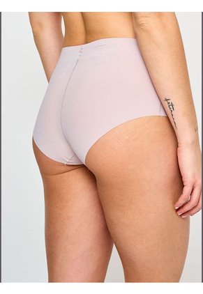 Pantie Morado Hipster Invisible De Cintura Alta Calvin Klein