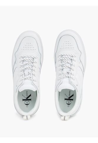 Tenis Deportivas Con Logo Mujer Blanco Calvin Klein Calvin Klein