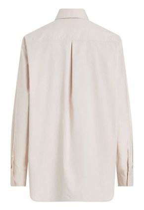 Camisa Rosada Holgada De Popelín De Algodón Calvin Klein