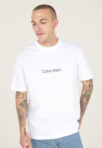 Camiseta Blanco-Negro Calvin Klein Calvin Klein