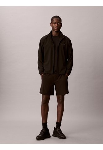 Pantaloneta Negra Woven En Tejido Plano Calvin Klein Calvin Klein