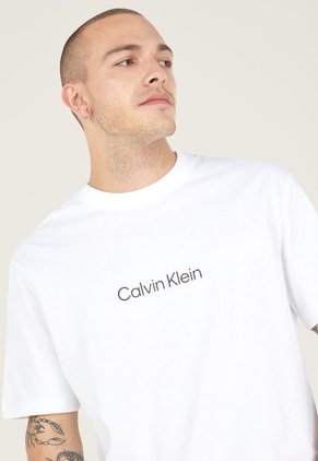 Camiseta Blanco-Negro Calvin Klein