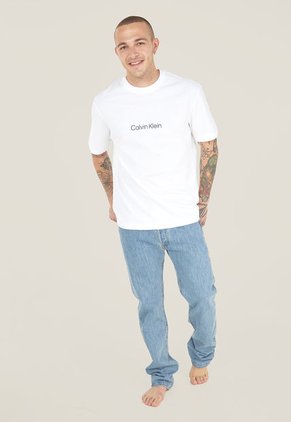Camiseta Blanco-Negro Calvin Klein