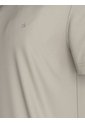 Camiseta Beige Con Logo En El Cuello Calvin Klein de Calvin Klein