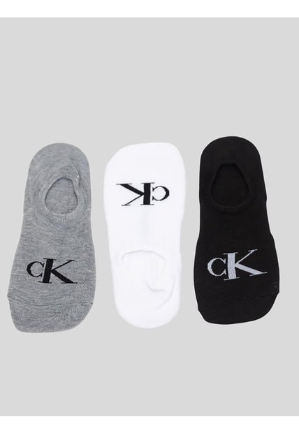 Pack Negro De 3 Medias Archive Calvin Klein