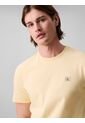 Camiseta Amarilla Classic Con Monograma Calvin Klein de Calvin Klein